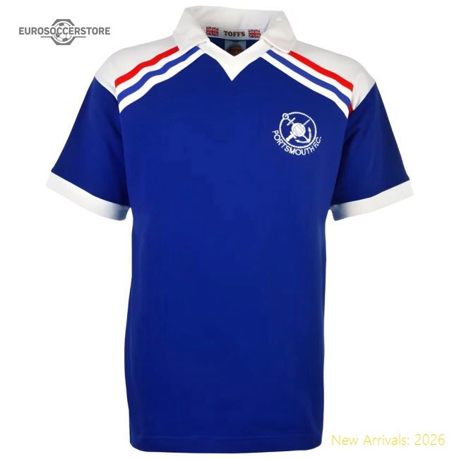 Premium Portsmouth 1980-1982 Home Retro Football Shirt - Premium