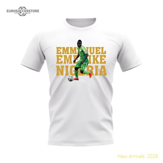 Emenike Nigeria 20242025 Regular Jersey  Durable Climalite
