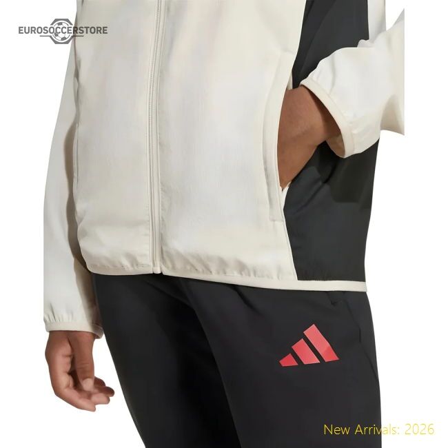 Premium 2025-2026 Liverpool Presentation Jacket (white) - Kids