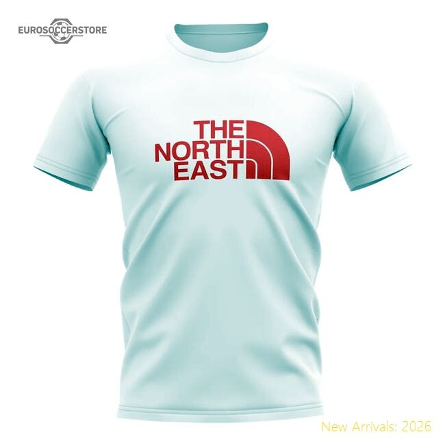 Luxury Middlesbrough The North East T-shirt (white) - Budget-friendly