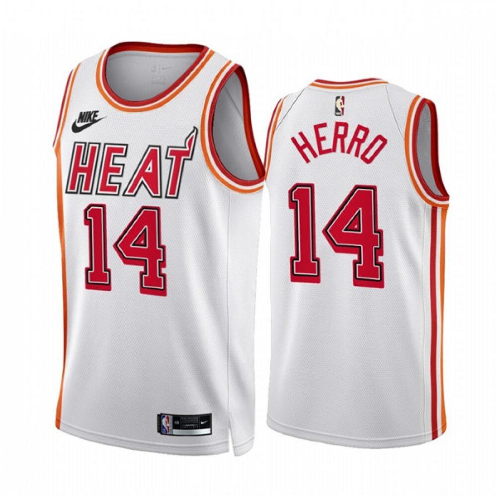 Performance Elite Men's Heat #14 Tyler White Basketball Jersey