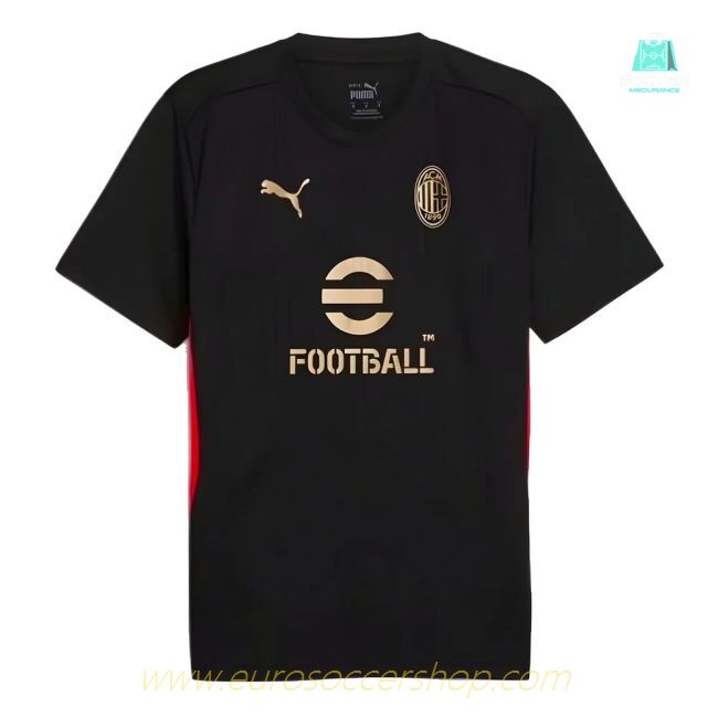 2024-2025 AC Milan Training Shirt (Black)