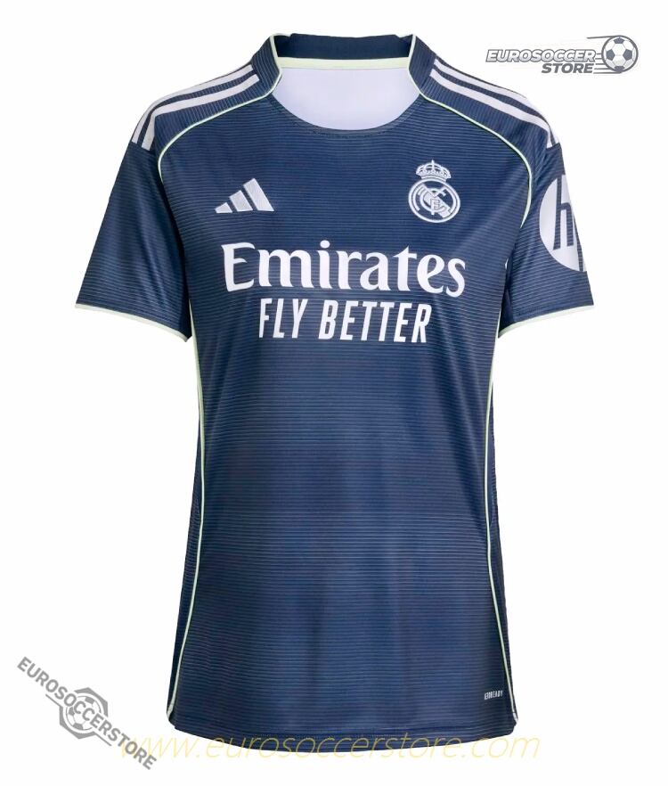 Real Madrid Women's Away Football Jersey for the 25-26 Season