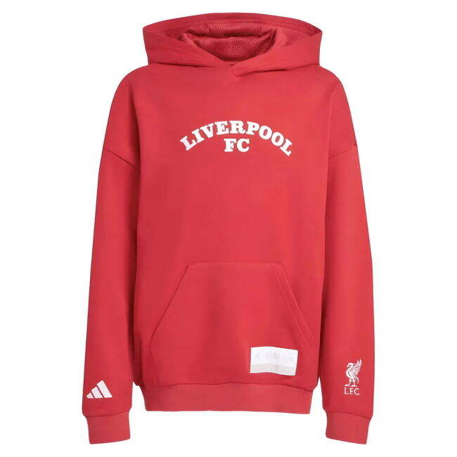 Kids Updated Liverpool Hoody Soccer Jersey 2025-2026