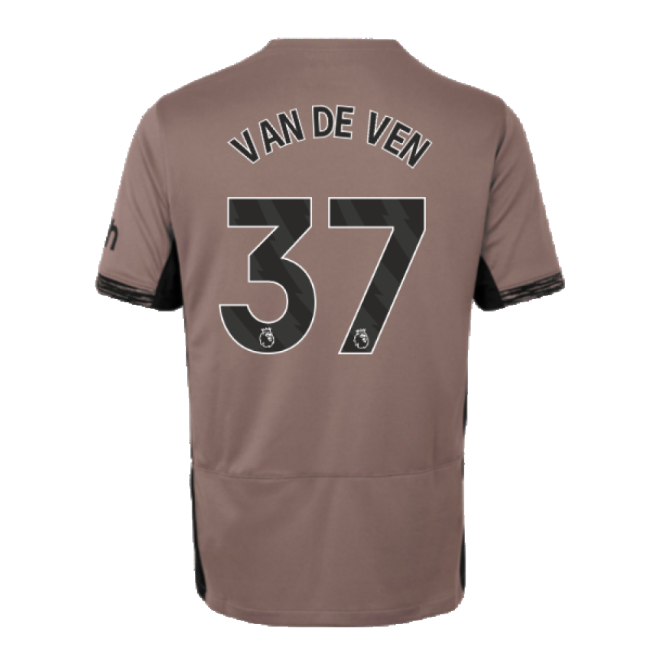 Flexible 2023-2024 Tottenham Third Retro Jersey Iconic Van De Ven#355