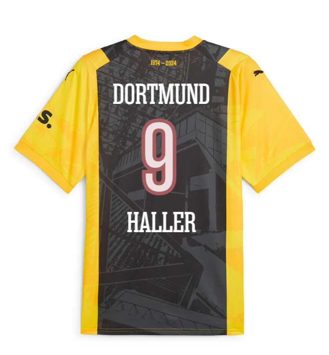 Borussia Dortmund HALLER 9 50th Anniversary Special Edition Jersey 23-24