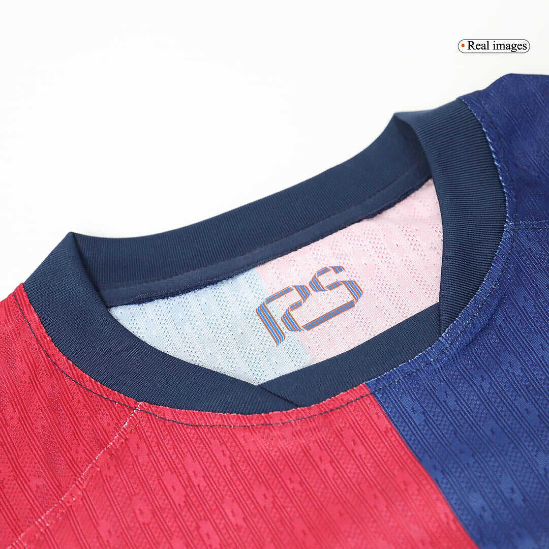 Player Version LEWANDOWSKI #9 Barcelona Home Soccer Jersey 2024/25 - S