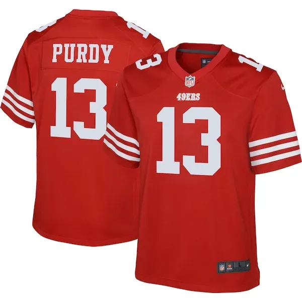 Performance San Francisco 49ers Game Jersey - Premium Scarlet NFL F...