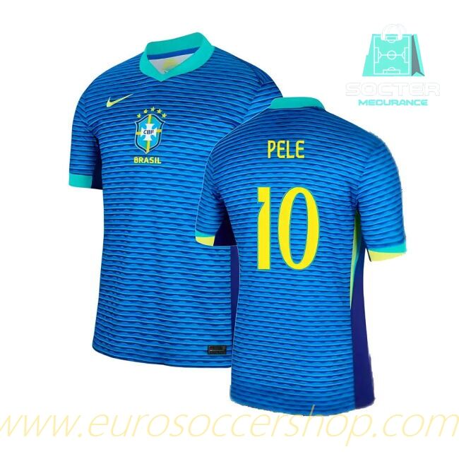2024-2025 Season Brazilian National Team Away Shirt (Pele 10)