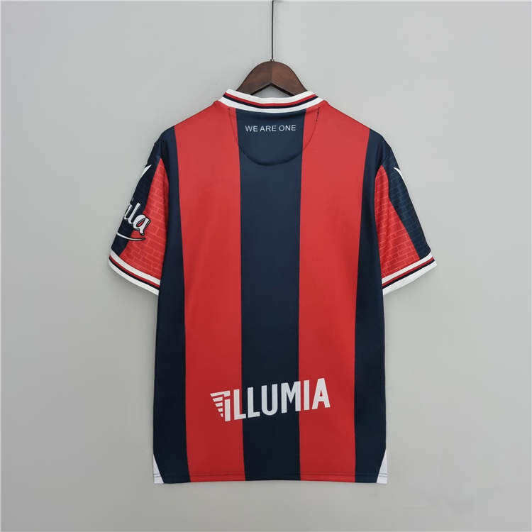 2223 Bologna Home Soccer Jersey Football Shirt - Official Replica 6825