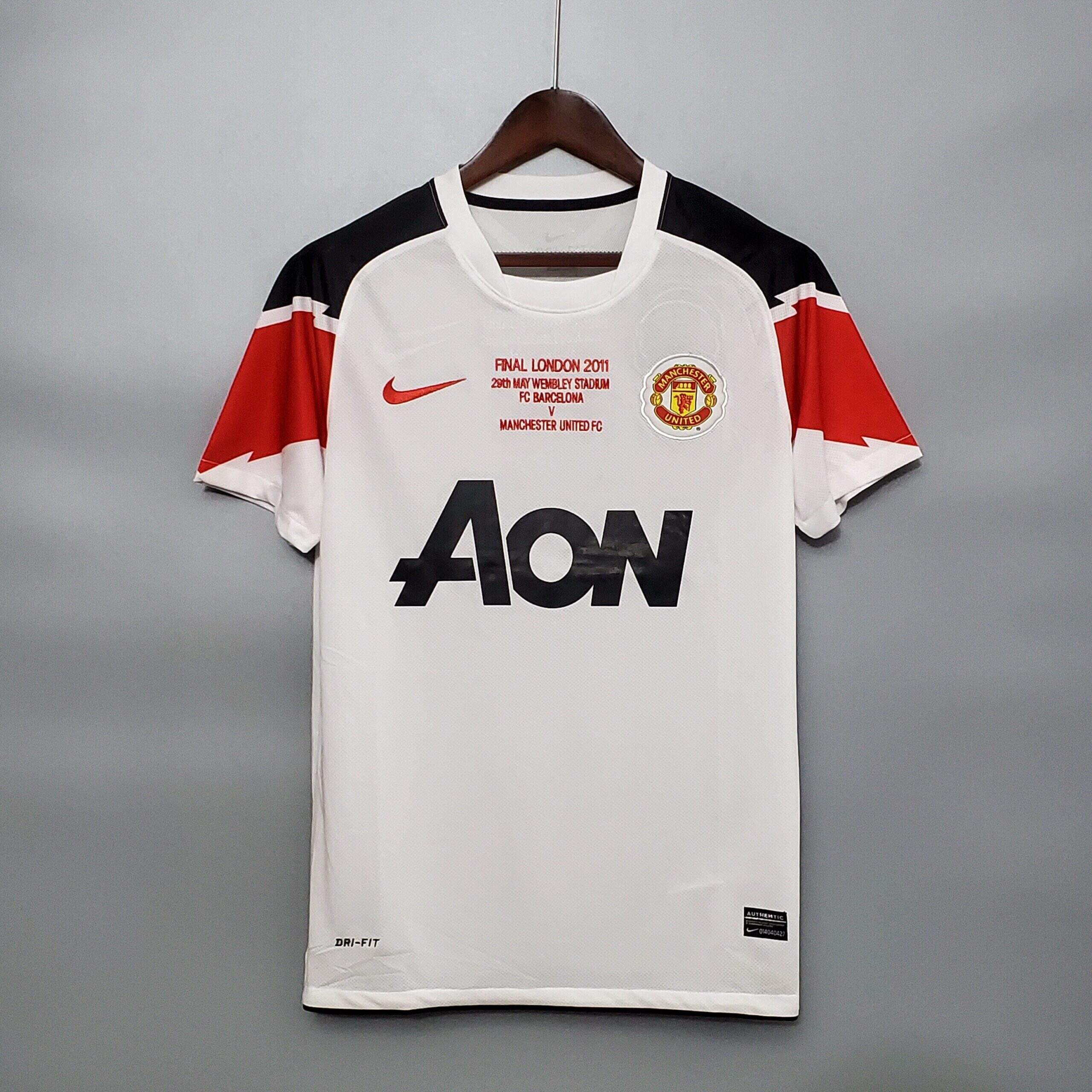 2010-2011 Man United Finals away kit