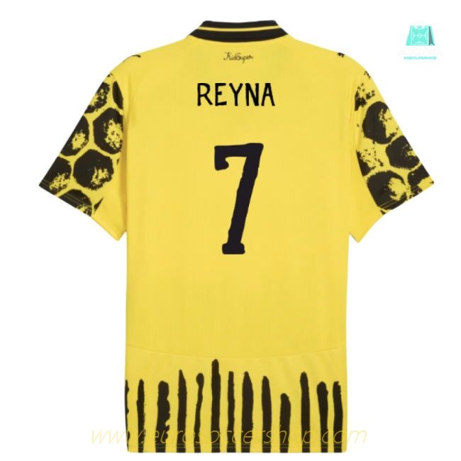 2025-2026 KIDSUPER x Borussia Dortmund CWC Home Shirt (Reyna 7)