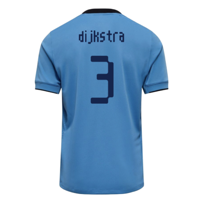 Kids Dijkstra 3 Match Worn Style Netherlands Away Elite Kit 2025-2026