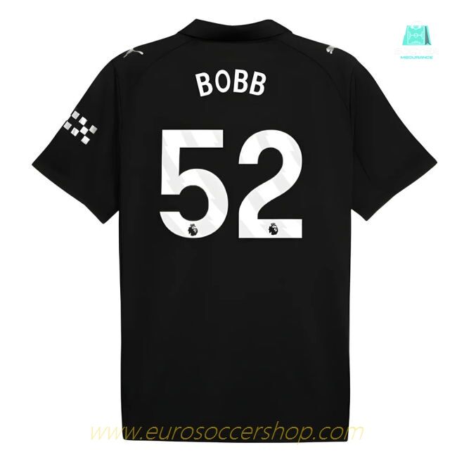 2025-2026 Man City Away Shirt (Bobb 52)