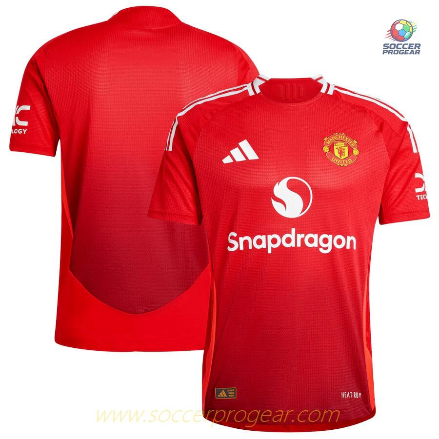 Manchester United Home Match Football Jersey 2024/25 Collection