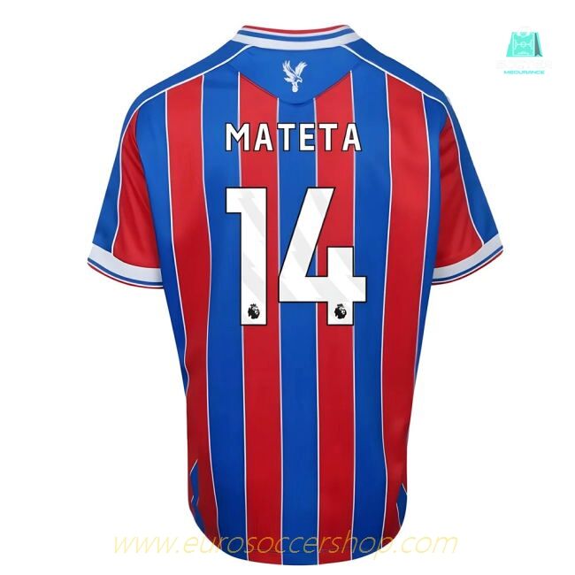 2025-2026 Crystal Palace Home Shirt (Kids) (Mateta 14)