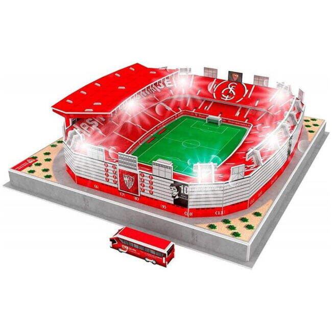 Sevilla FC 3D Stadium Puzzle Jersey Jersey - Top - Stadium- Trendy