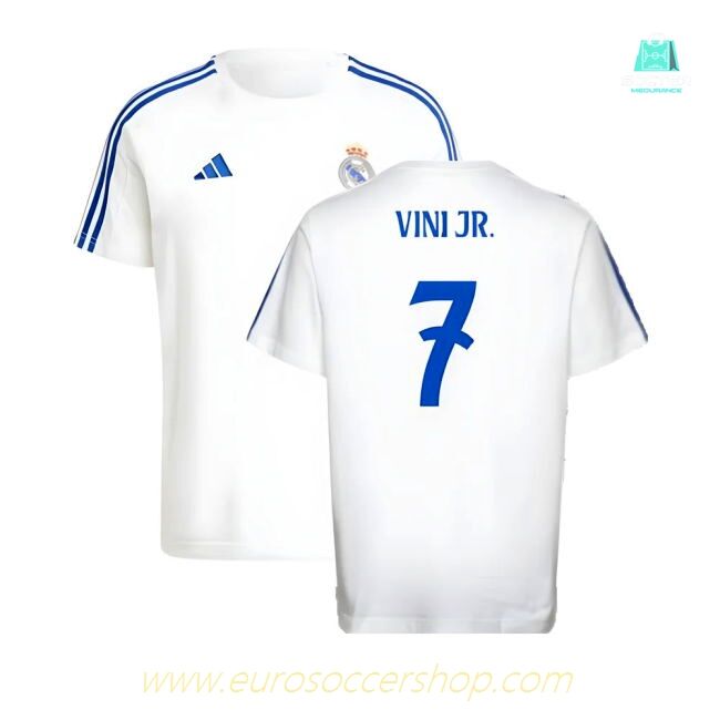 2024-2025 Real Madrid DNA Tee (White) (Vini Jr. 7)