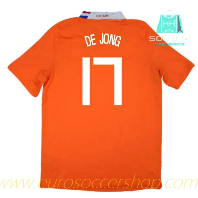Holland Home Shirt FIFA Approved (De Jong 17)
