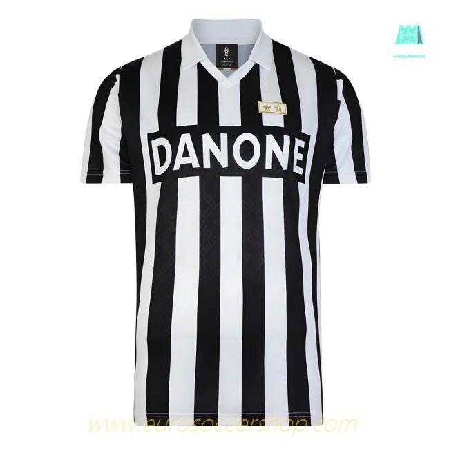 Score Draw Juventus 1993 UEFA Cup Final Retro Football Shirt