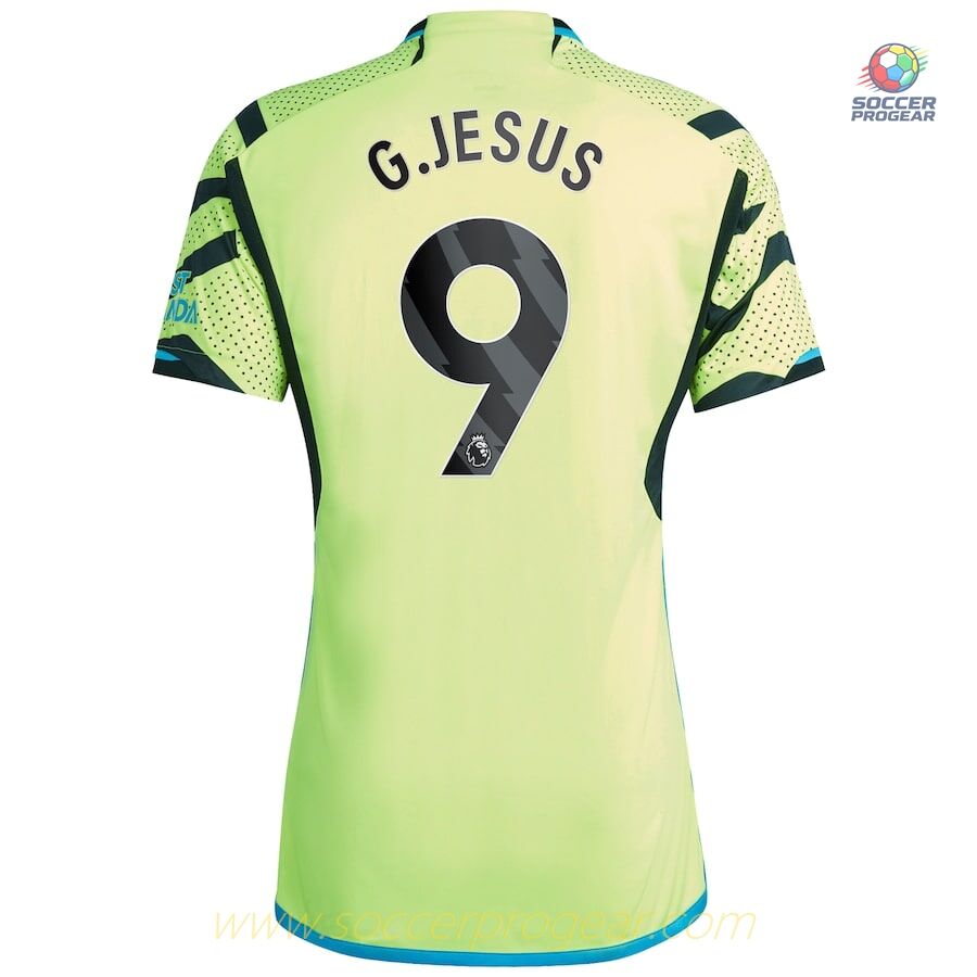 Arsenal 2023 2024 G.Jesus Away Kids Edition Kit Football Jersey