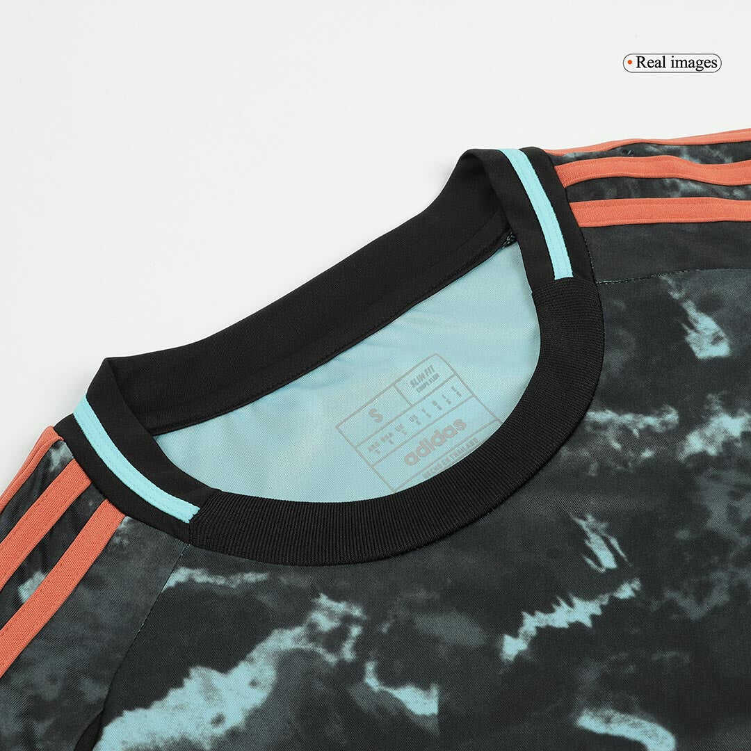 Bayern Munich Away Soccer Jersey Kit(Jersey+Shorts+Socks) 2024/25Authe