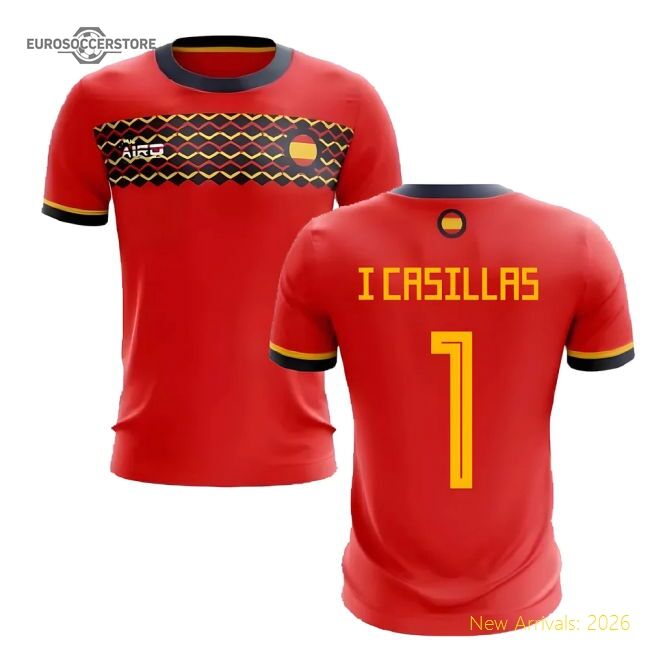 Official 2026 Spain Home Jersey - Game-Ready Fan Edition