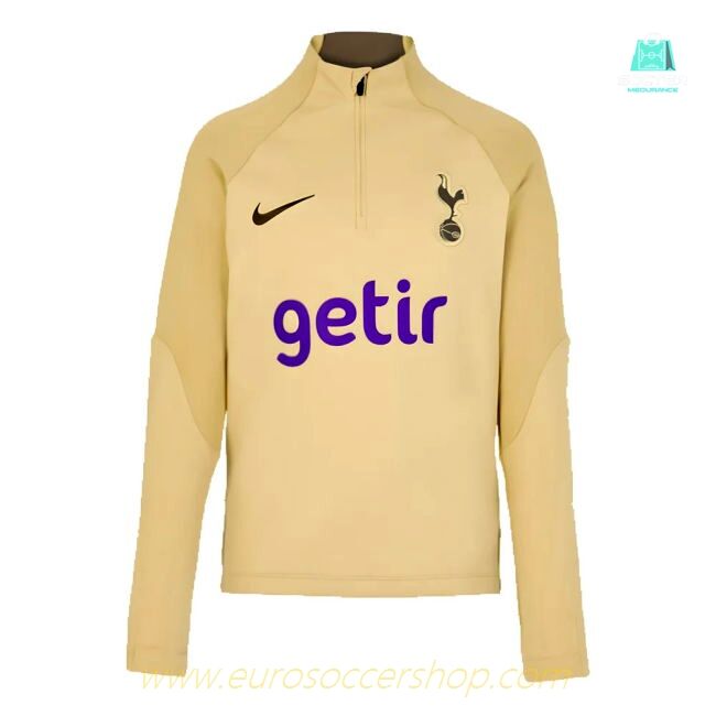 2023-2024 Tottenham Drill Training Top (Gold) - Kids