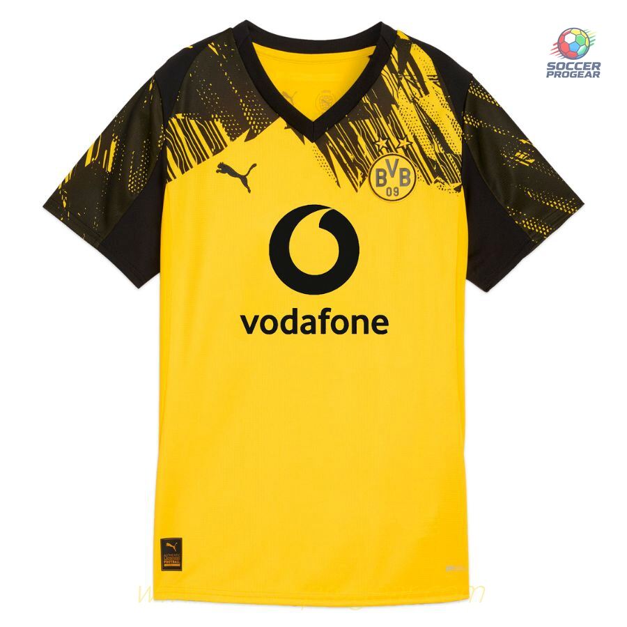 BVB Dortmund Home Football Jersey 2025-26 Edition Women