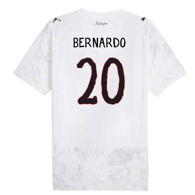 Manchester City 2025-20 Home Football Shirt Bernardo (20) M S Kids