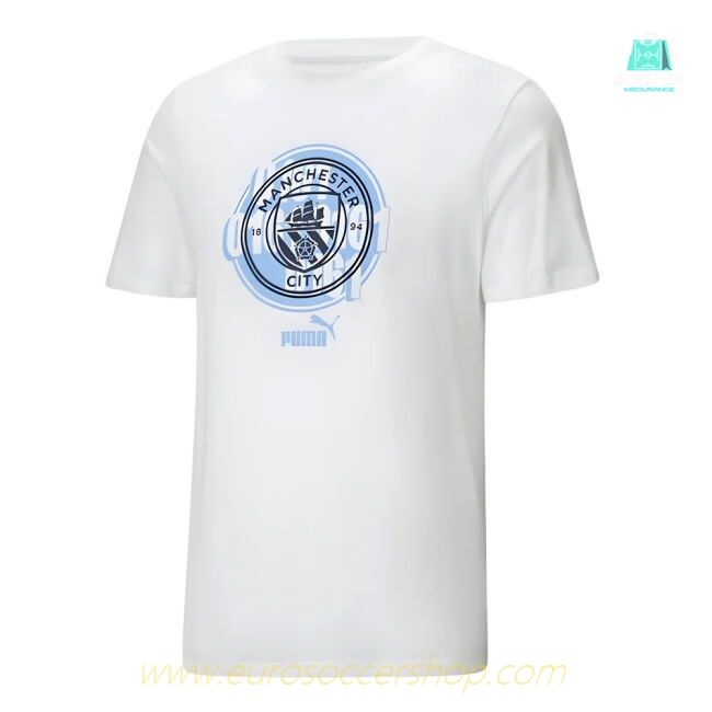 2024-2025 Man City ftblCulture Tee (White) (Gvardiol 24)