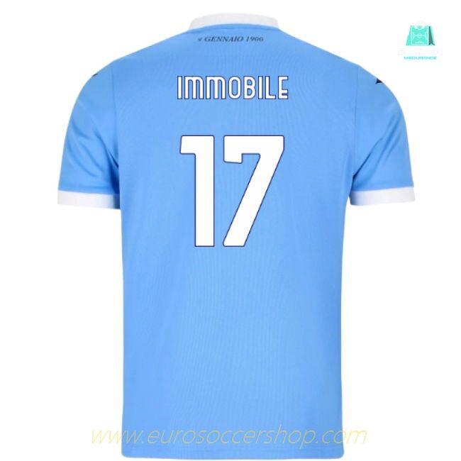 2025-2026 Lazio Home Shirt (Kids) (Immobile 17)