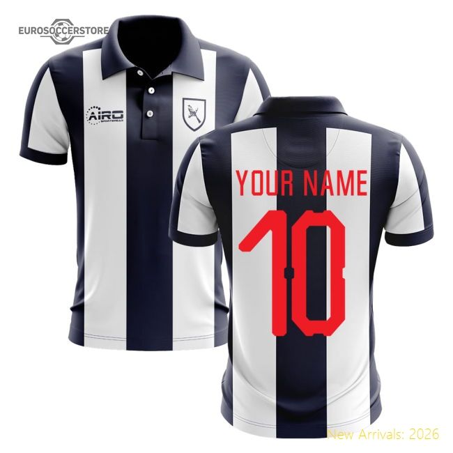 Premium 2025-2026 West Brom Home Concept Football Shirt (your Name)