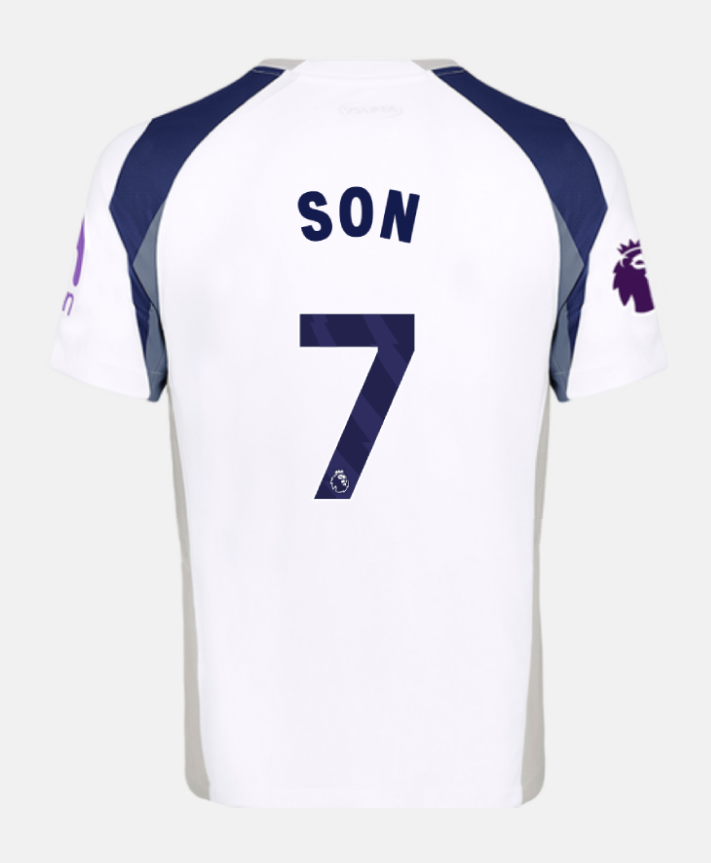 Tottenham Hotspur 25-26 Season Home SON 7 Jersey