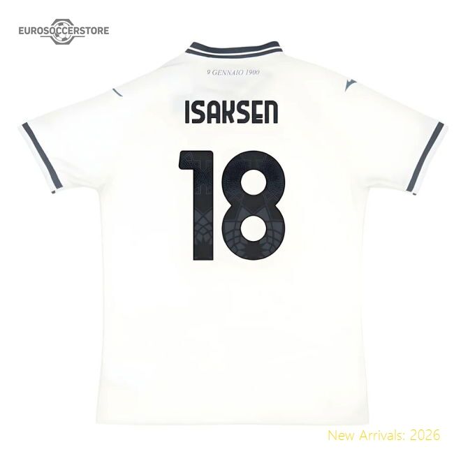 Premium 2025-2026 Ss Lazio Away Shirt (isaksen 18) - Premium Collection