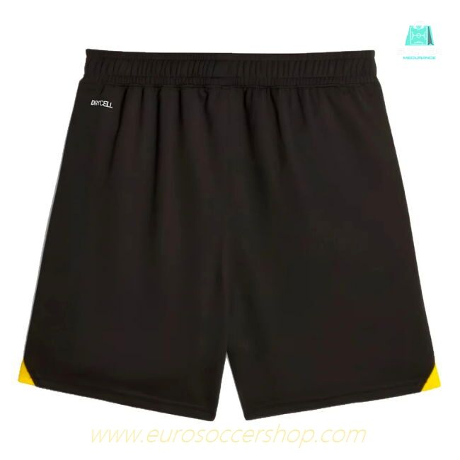2023-2024 Borussia Dortmund Home Shorts (Black) - Kids
