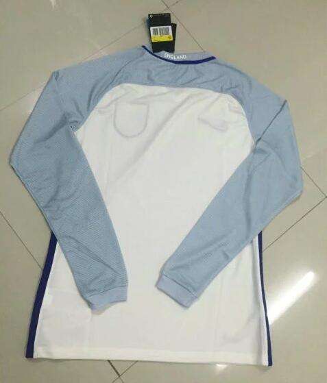 England Home LS 2016 Soccer Jersey Shirt - Official Replica 15079