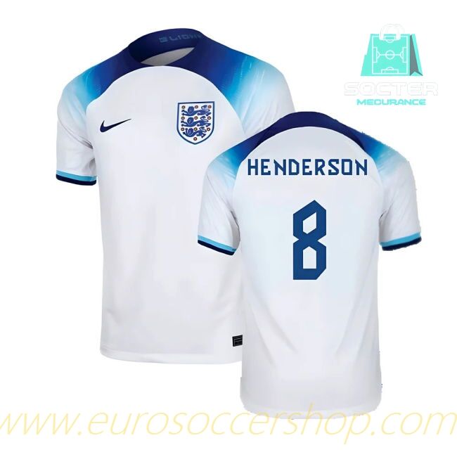 2022-2023 England NT Home Shirt FIFA Approved (Henderson 8)