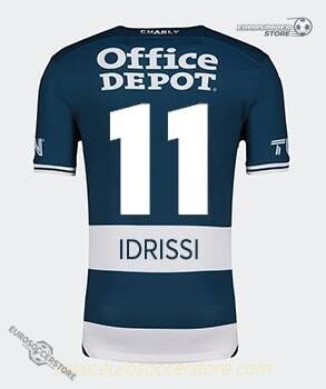 Pachuca's 24-25 Season Home Jersey Featuring Idrissi, Number 11