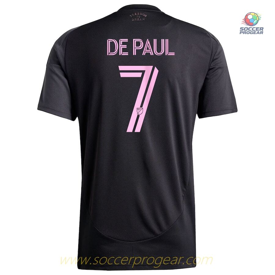 Inter Miami Away Soccer Jersey 2025 De Paul