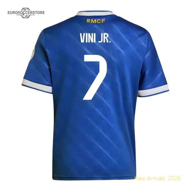 Authentic 2025-2026 Real Madrid Third Shirt (Kids) (Vini Jr. 7)