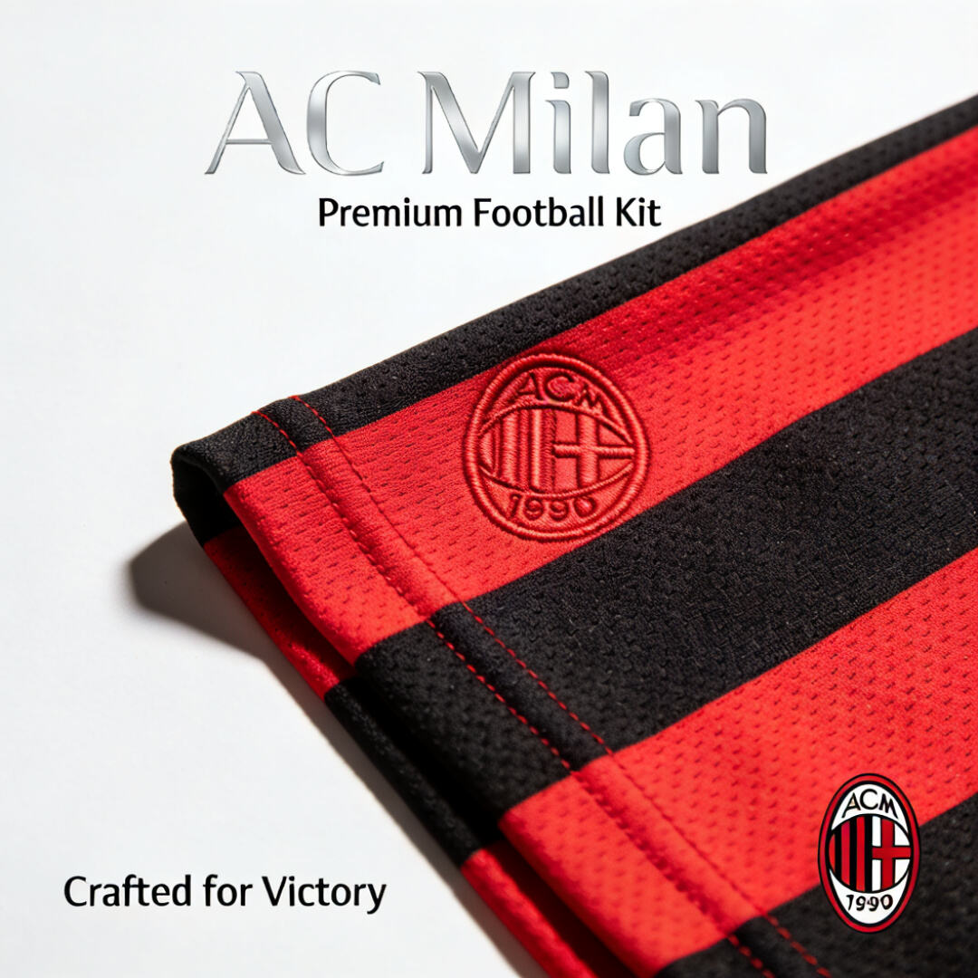 AC Milan jersey hidden design,&nbsp;Rosso Nero stripes detail,&nbsp;football kit texture,&nbsp;Il Diavolo pattern