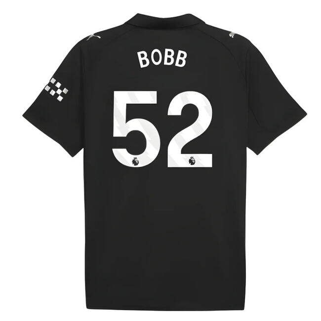 2025-2026 Man City Away Shirt (Bobb 52) (Fan Favorite)