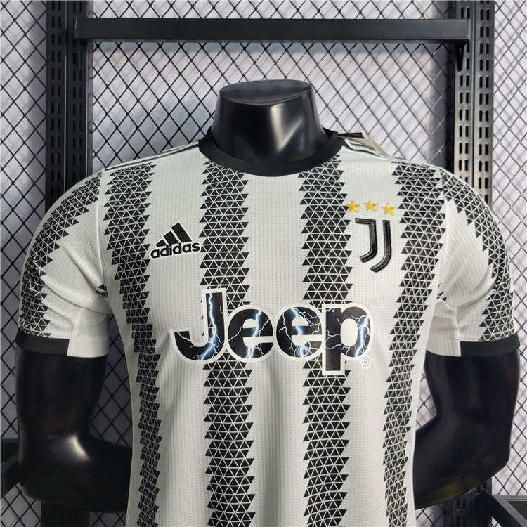 2223 Juventus Home White Soccer Jersey Football Shirt Player Version