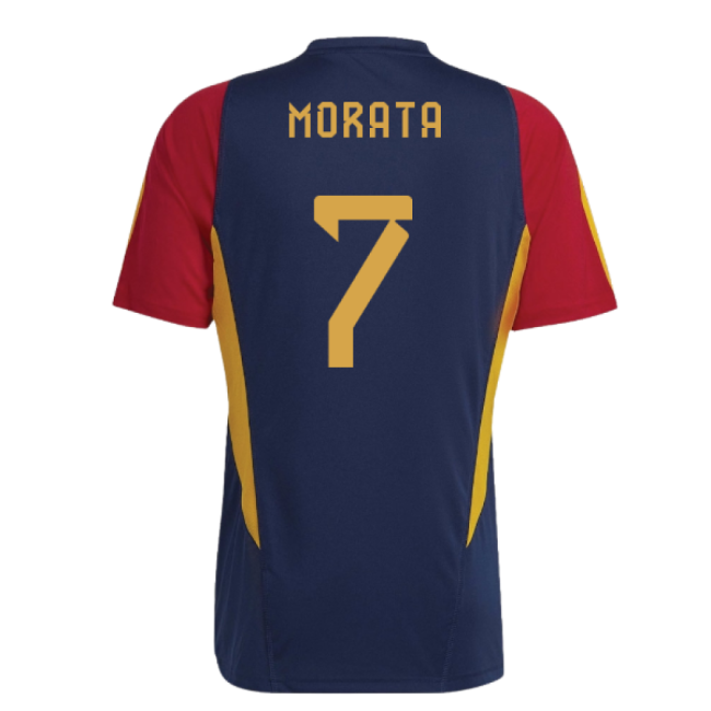 Morata 7 Spain Soccer Team Replica Jersey - Adults Version