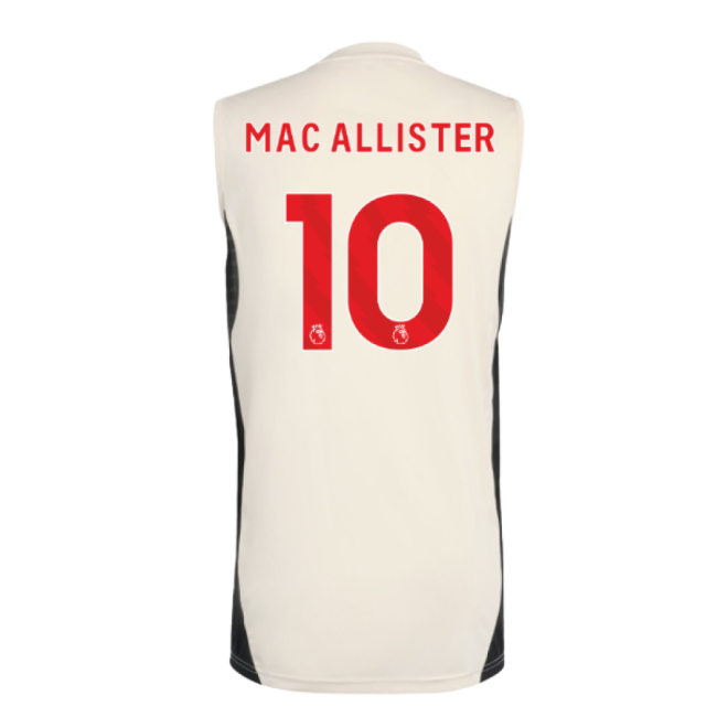 Liverpool Official Home Football Shirt 2025-20 Mac Allister 10 L M S