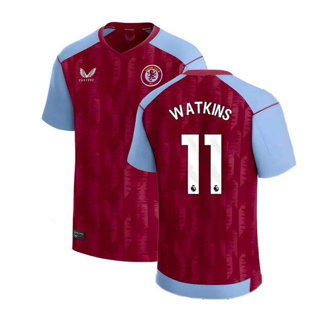 Kids Aston Villa Team Trendy Home Match Shirt