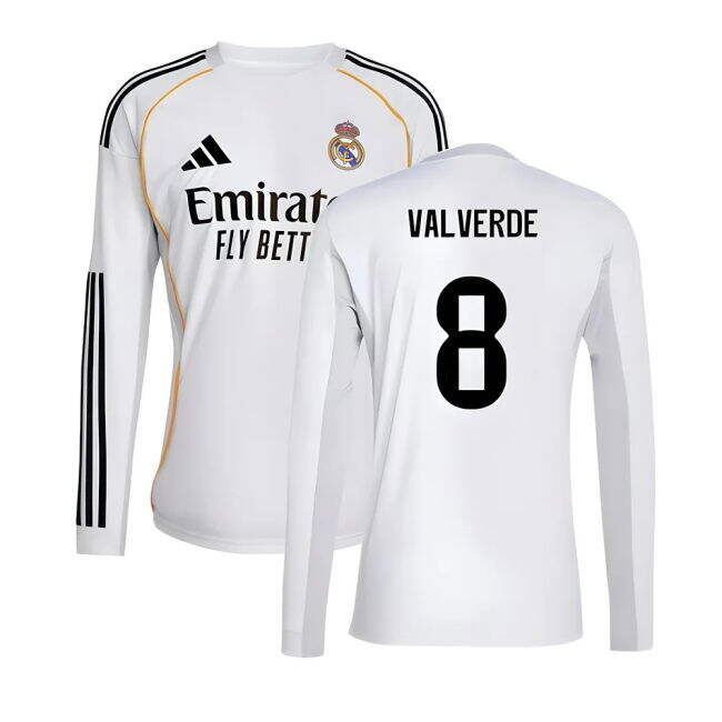 Real Madrid 2025-2026 Home Kit - Authentic Fan Edition - Game Day