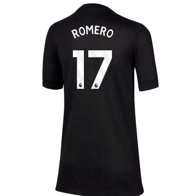 2025-2026 Tottenham Away Shirt (Kids) (Romero 17) - authentic style
