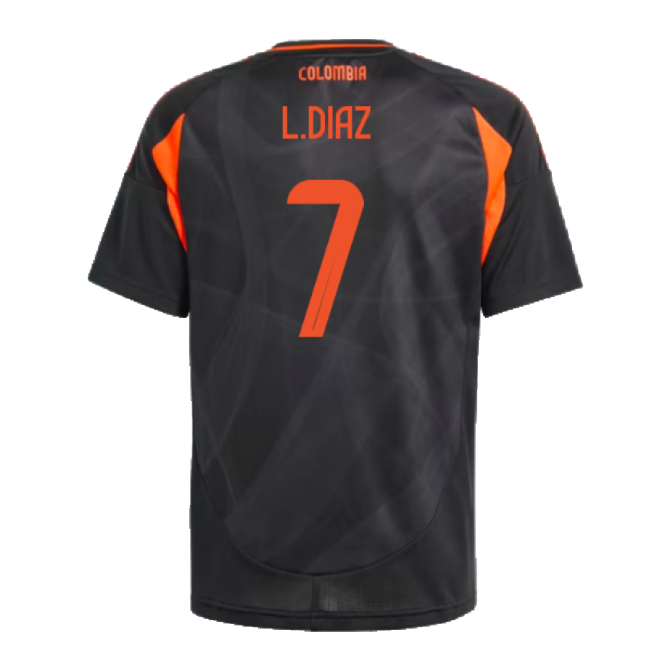 Kids 2024-2025 Colombia NT Away Shirt (DIAZ 7)